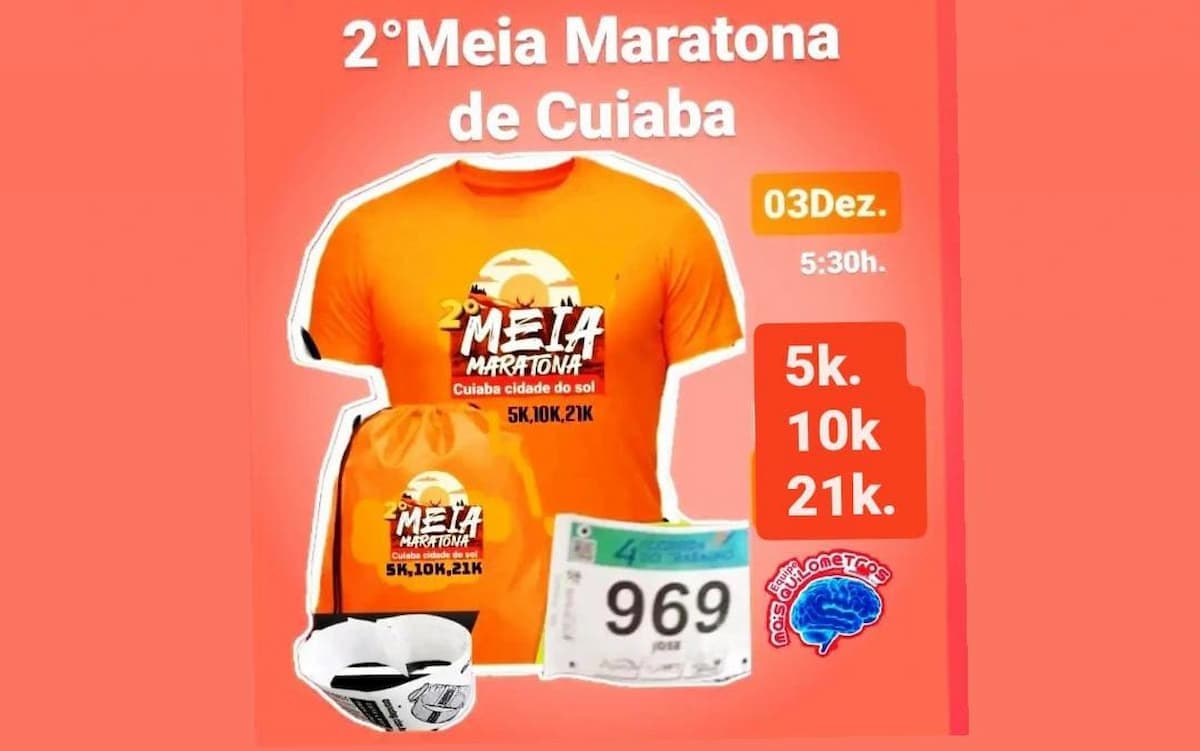 Meia Maratona de Cuiabá Cidade do Sol Calendário de Corrida
