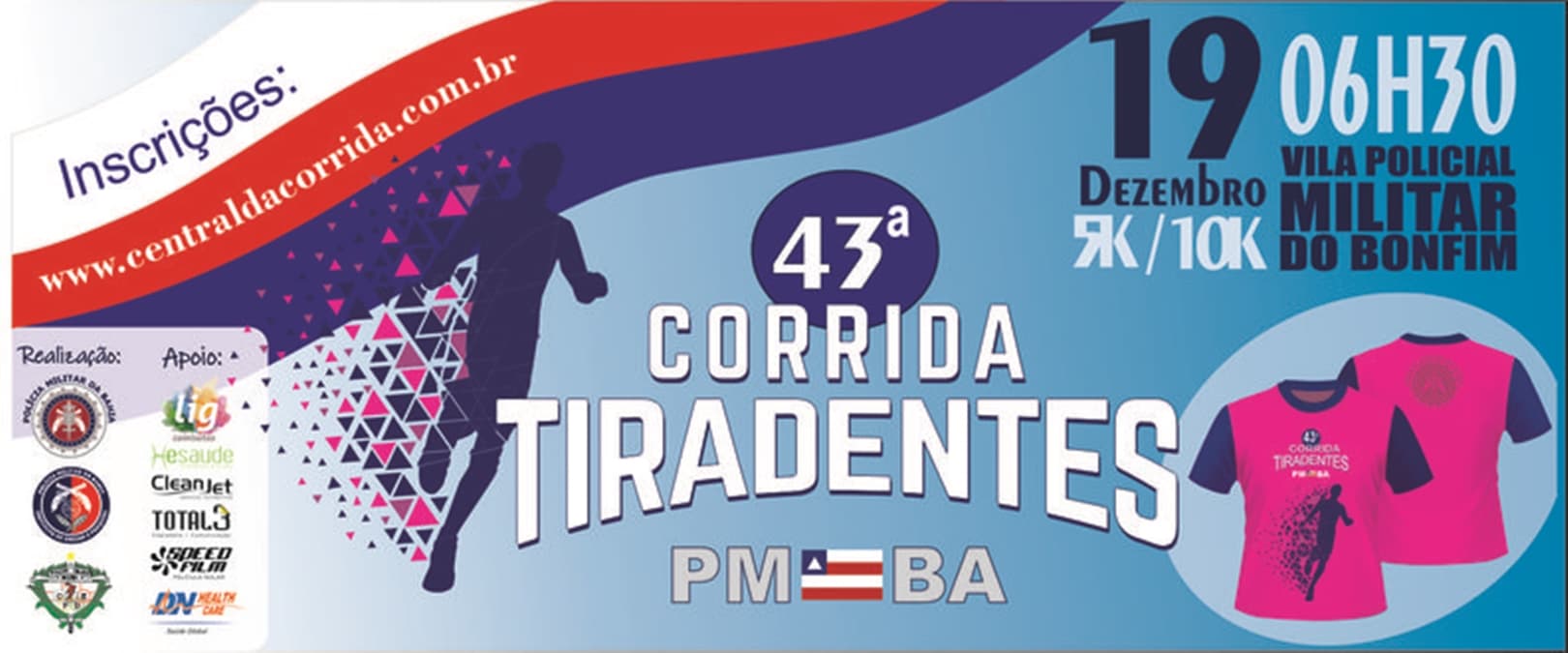 43ª Corrida de Tiradentes, 5km e 10km