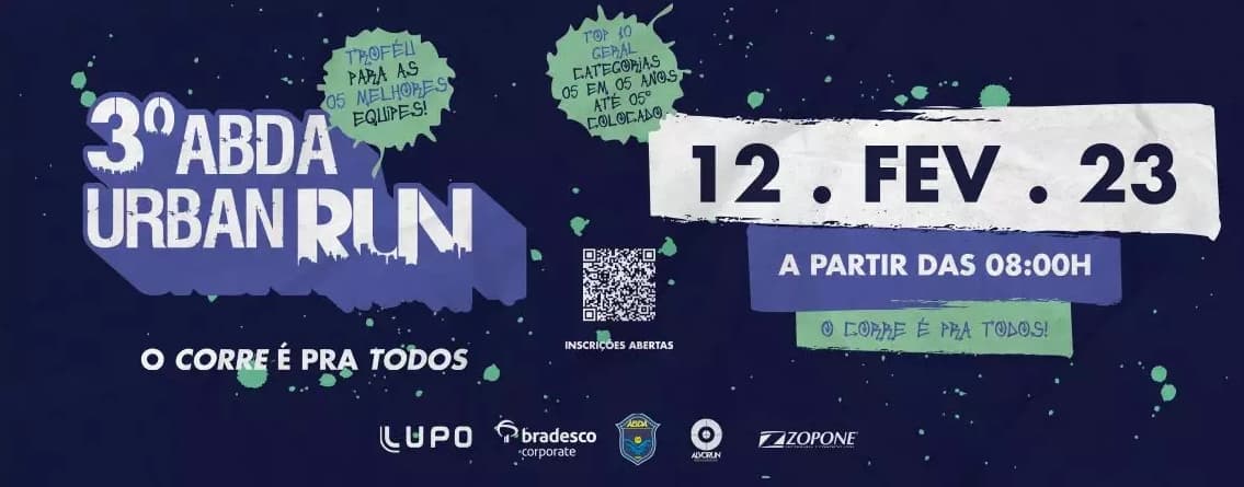 ABDA Urban Run 2ª edição vai agitar Bauru no dia 9 de fevereiro