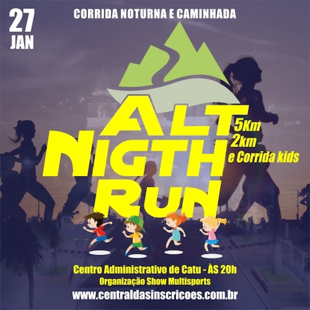 All Night Run 2025 Calendário de Corrida