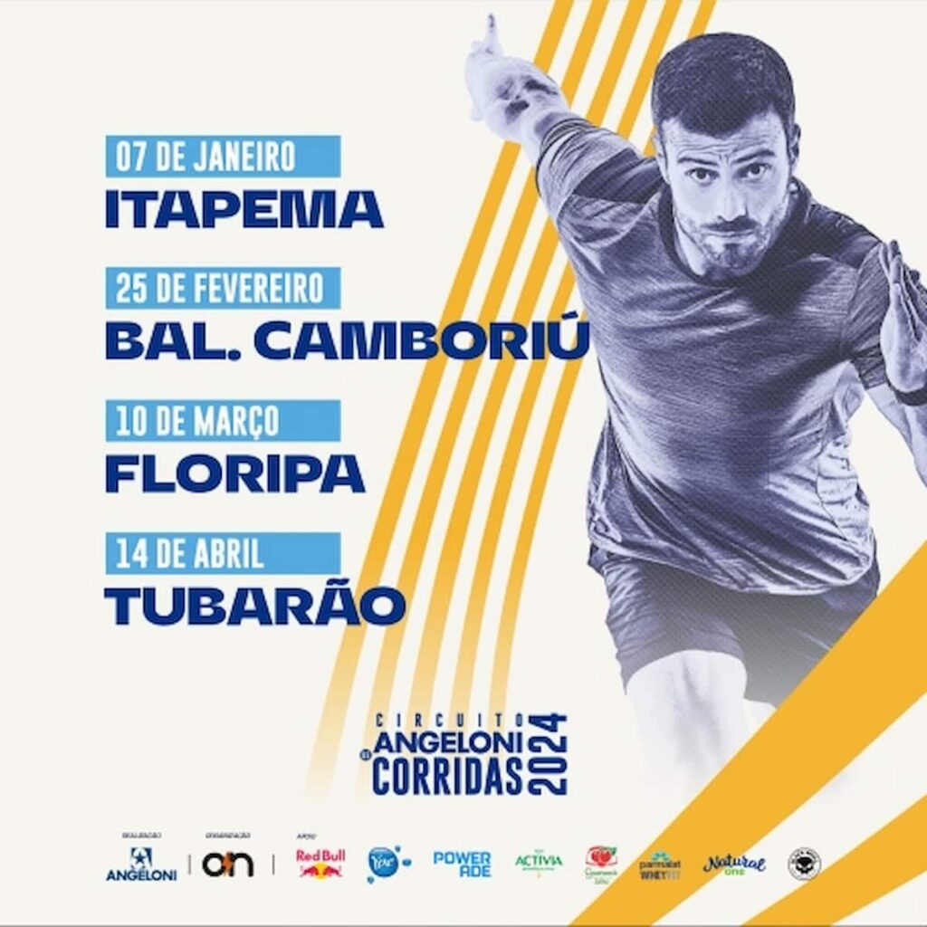 Circuito Angeloni 2025 Etapa Florianópolis Calendário de Corrida