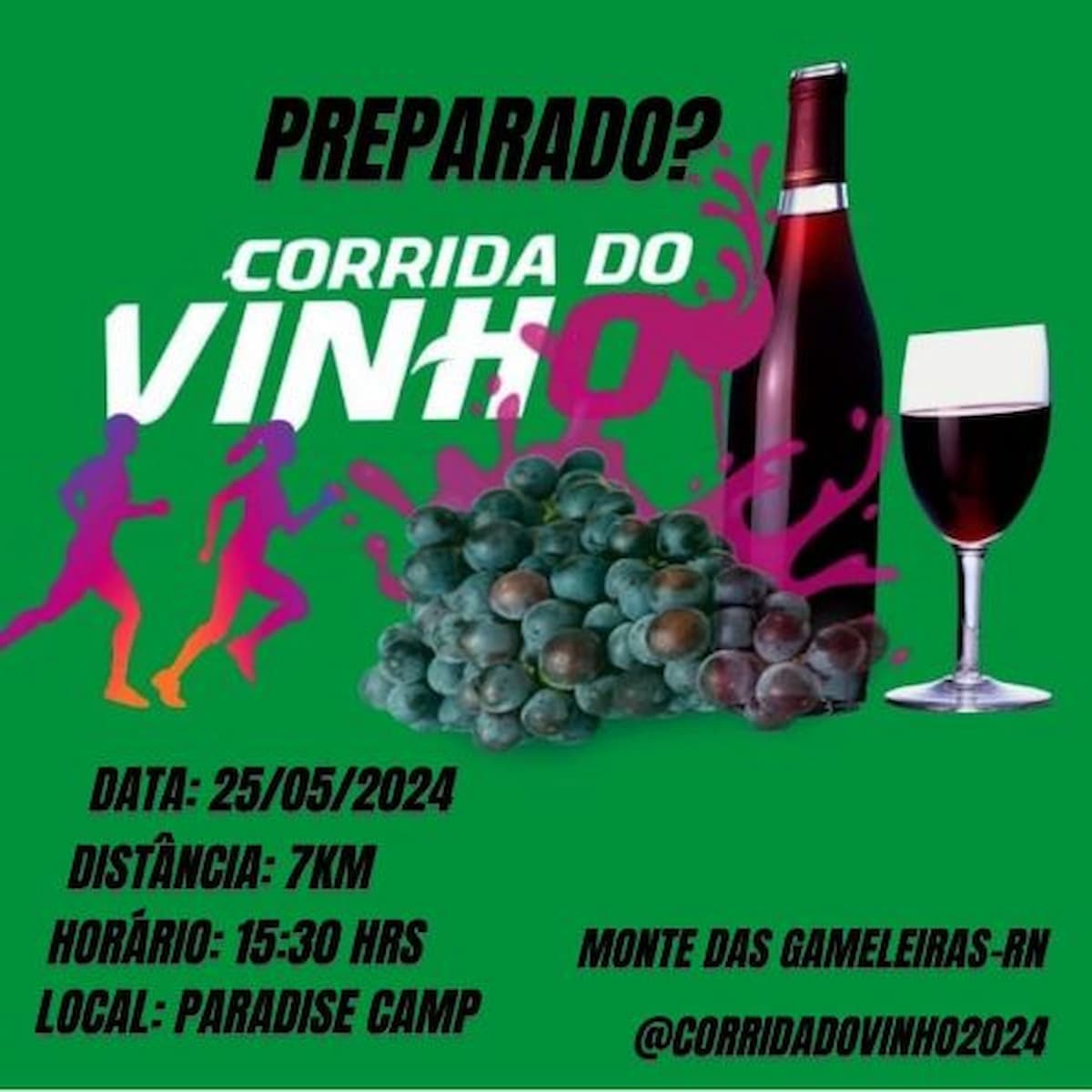Corrida do Vinho Calendário de Corrida
