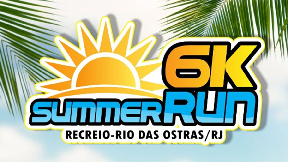 Loga da Summer Run 6 km no Rio de Janeiro